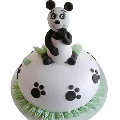 "Bear Fondant Cake - 1.5kgs - Click here to View more details about this Product